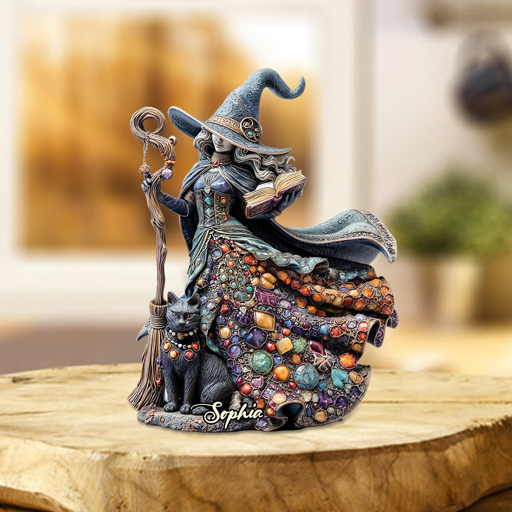 Personalized Witch Custom Shaped Acrylic Plaque Magical Witch Gift Ideas For Witchy Friends - Image 2