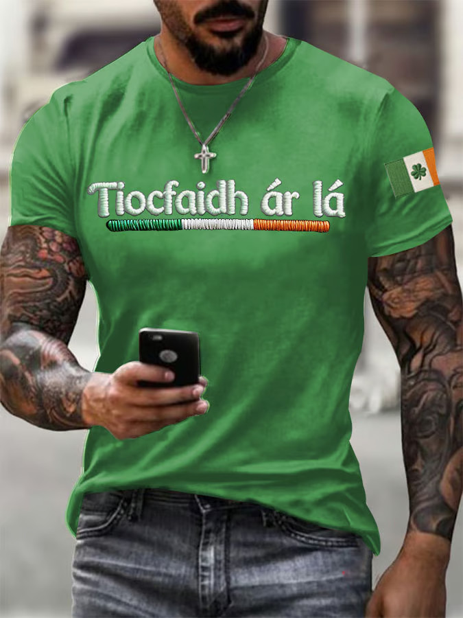 Saint Patrick's Day T-Shirt Funny St Patricks Day Shirts Gifts For Father - Image 2