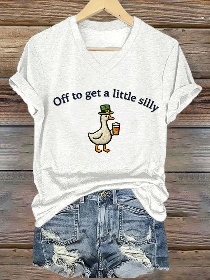 St Patrick's Day Irish Henley Shirt with Celtic Cross and Shamrocks Classic Heritage Gift