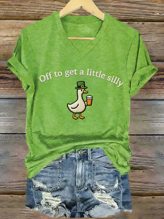 St Patrick's Day Irish Henley Shirt with Celtic Cross and Shamrocks Classic Heritage Gift - Image 2