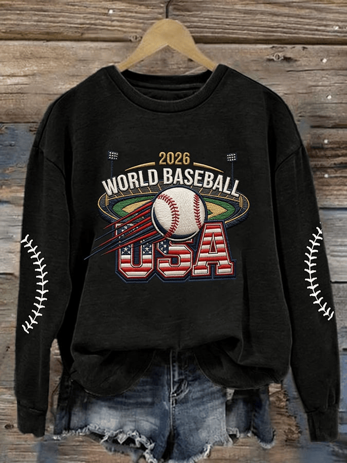Team USA WBC 2026 Sweatshirt World Baseball Classic 2026 Shirts Team USA Merch Gifts For Fans