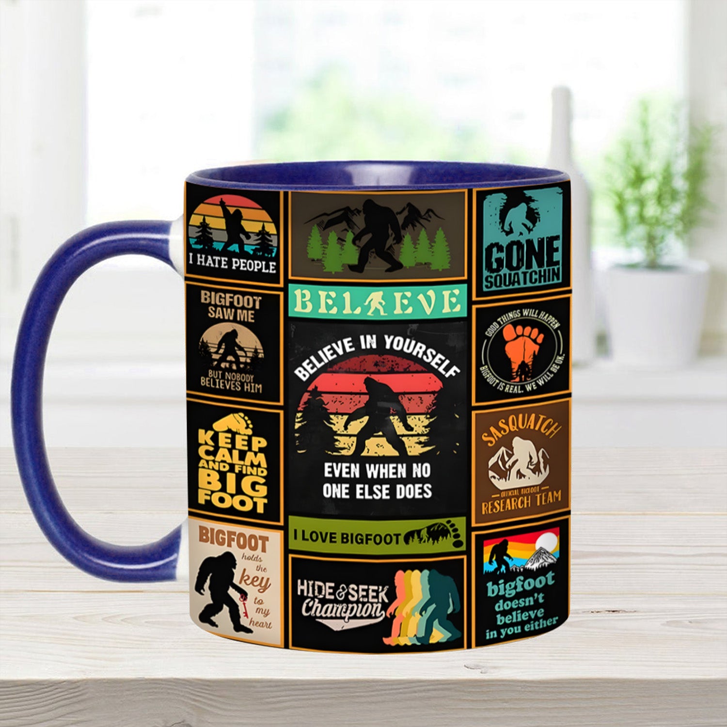 The Bigfoot Vintage Collection Accent Mug Big Foot Gift Ideas For Friends - Image 14