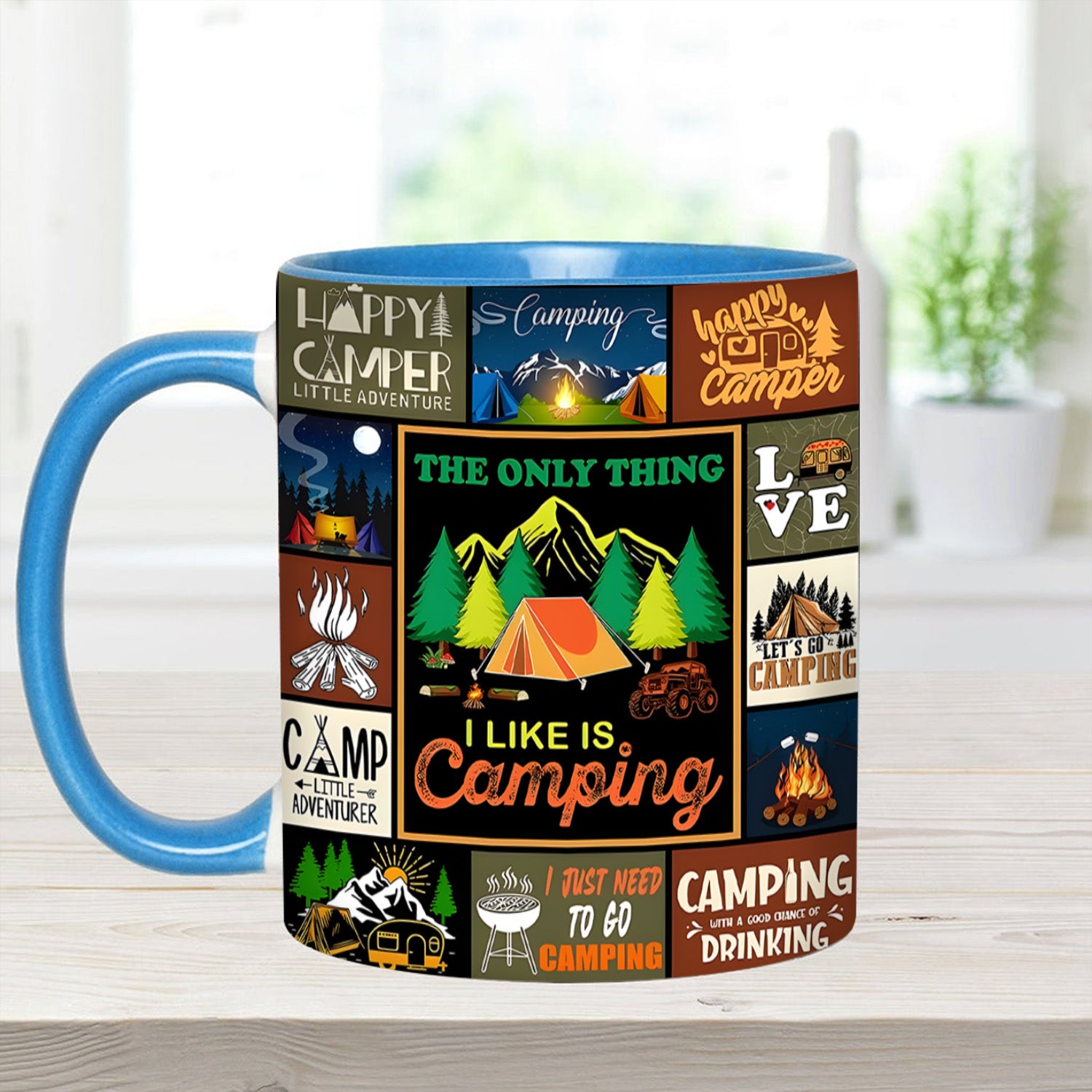 The Camping Vintage Collection Accent Mug I Like Is Camping Unique Camping Mug Gift - Image 12