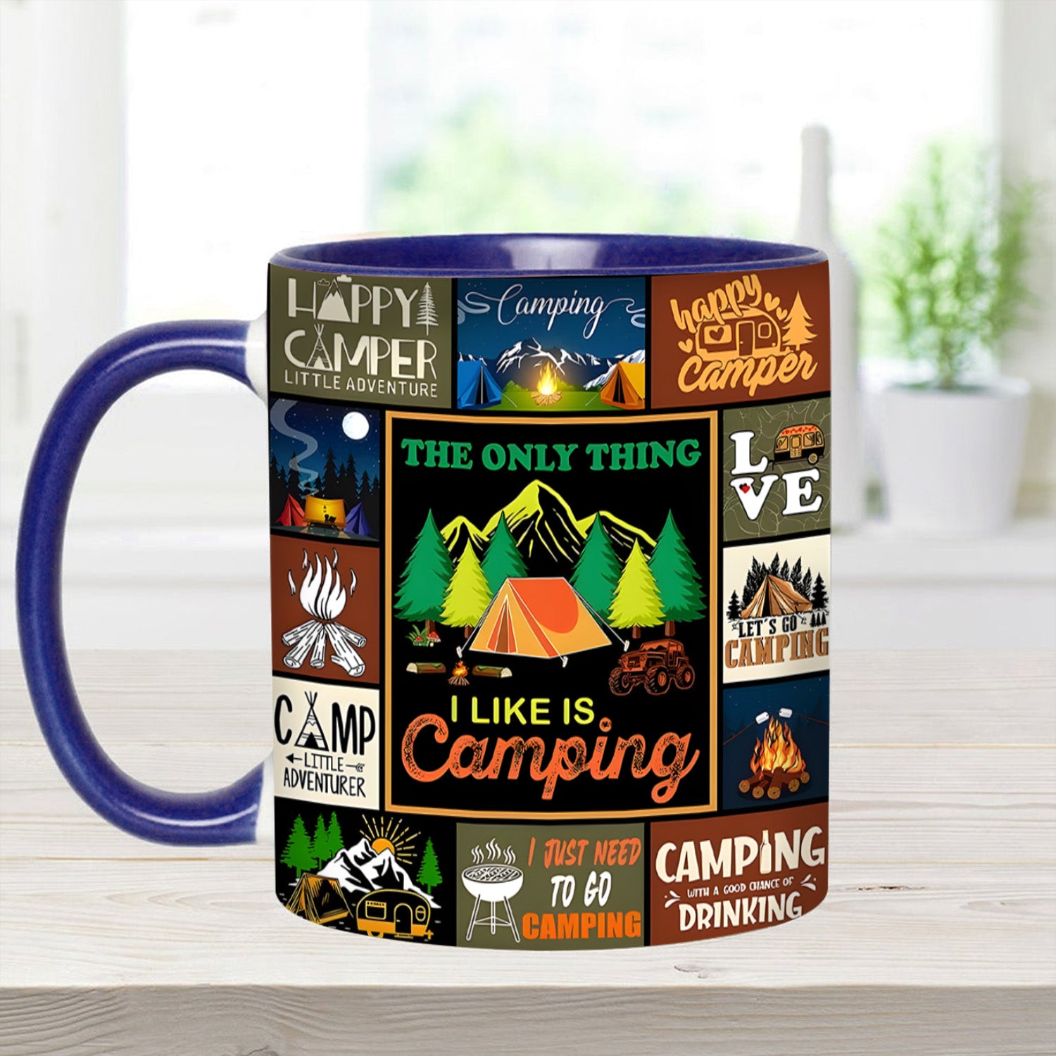 The Camping Vintage Collection Accent Mug I Like Is Camping Unique Camping Mug Gift - Image 14