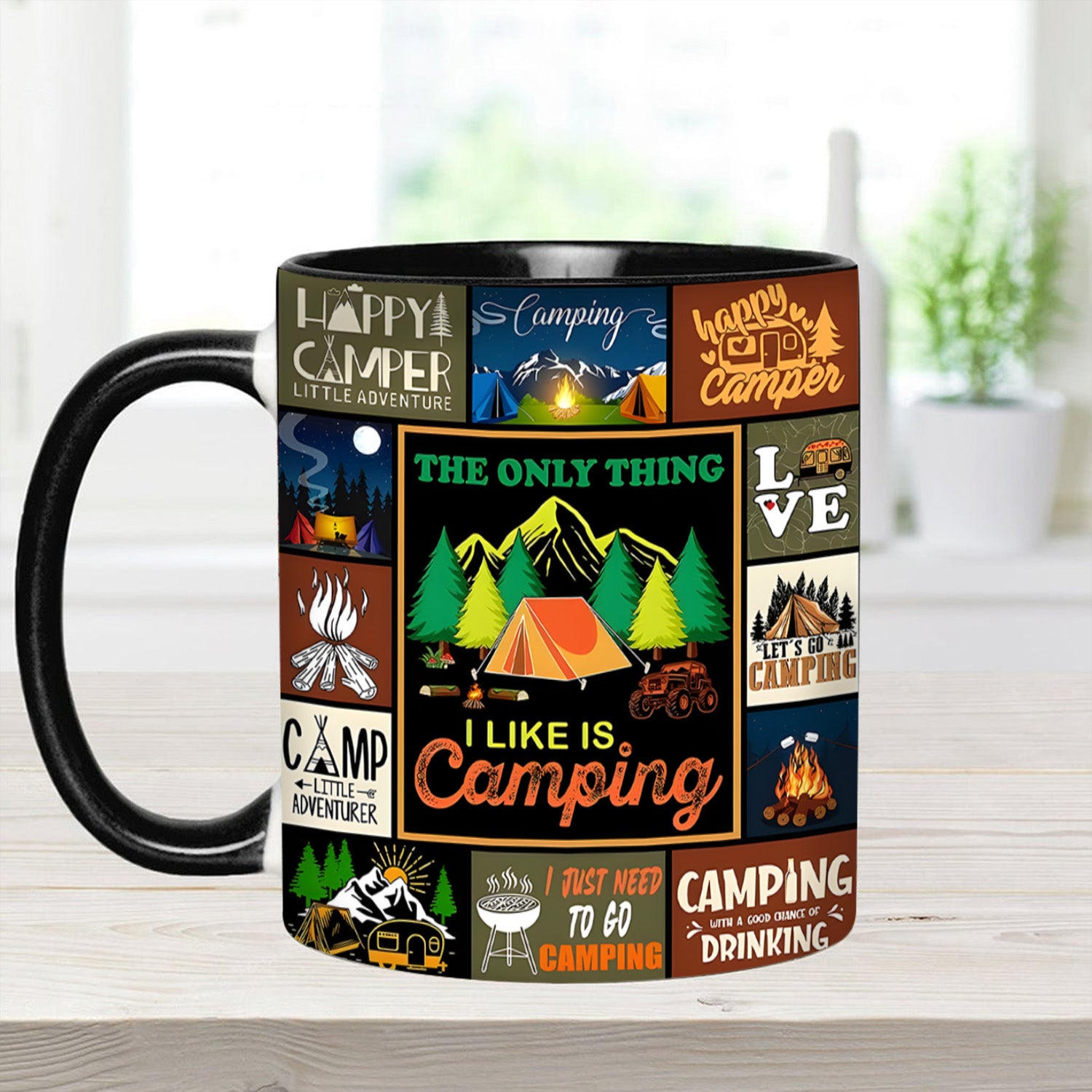 The Camping Vintage Collection Accent Mug I Like Is Camping Unique Camping Mug Gift - Image 16