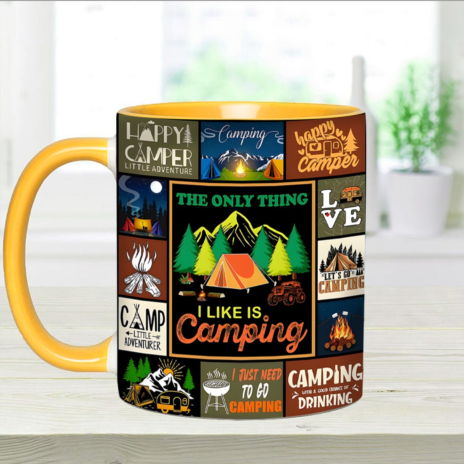 The Camping Vintage Collection Accent Mug I Like Is Camping Unique Camping Mug Gift - Image 15