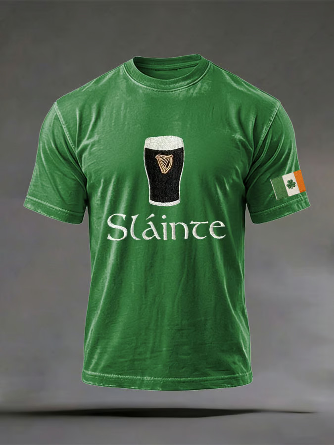 Vitamin G Saint Patrick's Day Shirt St Patricks Day T-Shirts Gifts For Irish Men's - Image 2