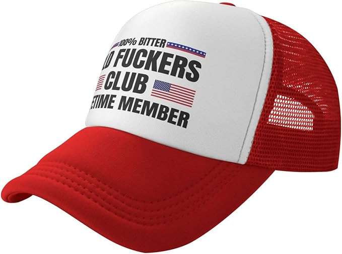 100' Bitter Old Fckers Club Rope Net Cap Lifetime Member Merch Gift Ideas - Tradiviet