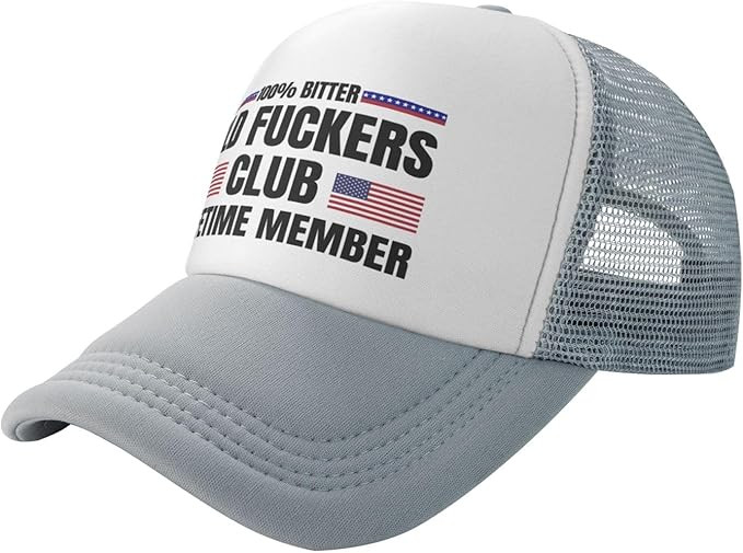 100' Bitter Old Fckers Club Rope Net Cap Lifetime Member Merch Gift Ideas - Tradiviet - Image 2