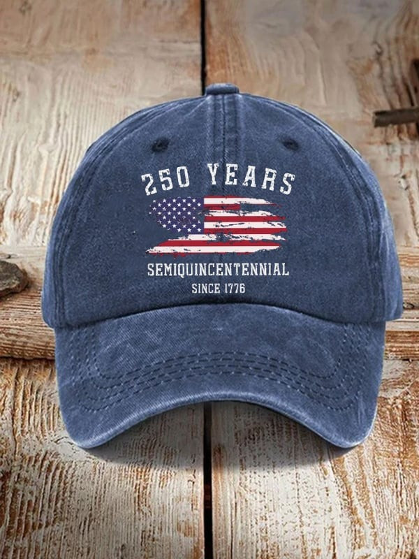 250 Years Semiquincentennial Baseball Cap Since 1776 Anniversary Merch Gift For Dad - Tradiviet - Image 3