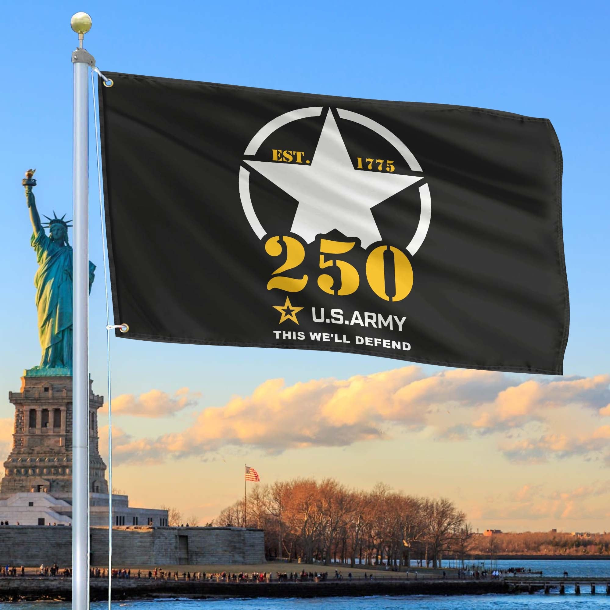 250th Anniversary Of The Army Flag Fourth of July Gifts For Army Veteran - Tradiviet