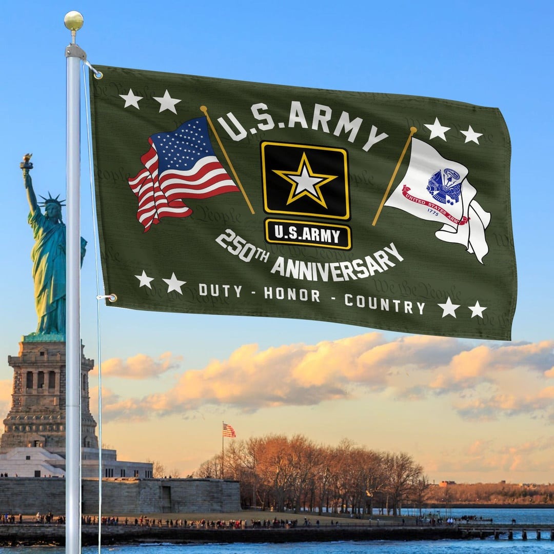 250th Anniversary Of The Army Flag Independence Day Gift for US Navy Veteran Dad - Tradiviet