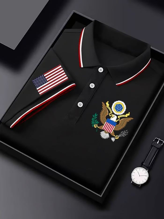 250th Anniversary Of The United States Polo Shirt 1776 2026 Patriotic Gift Mens - Tradiviet