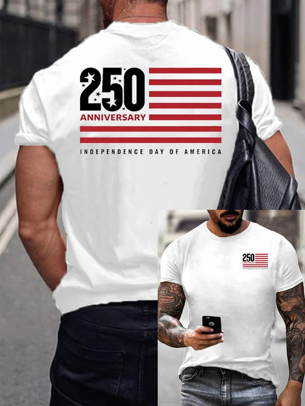 250th Anniversary T-Shirt Independence Day Of America Clothing Gift For Dad - Tradiviet