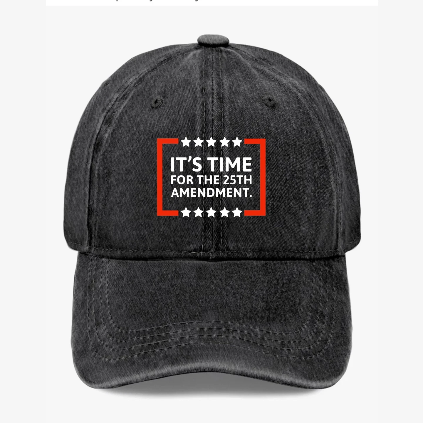 25th Amendment Hat Funny Political Statement Baseball Cap Gift For Anti Trump - Tradiviet - Image 2