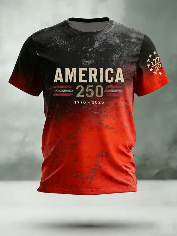 America 250Th Anniversary T-Shirt 1776-2026 Independence Day Apparel Gift For Father - Tradiviet - Image 2