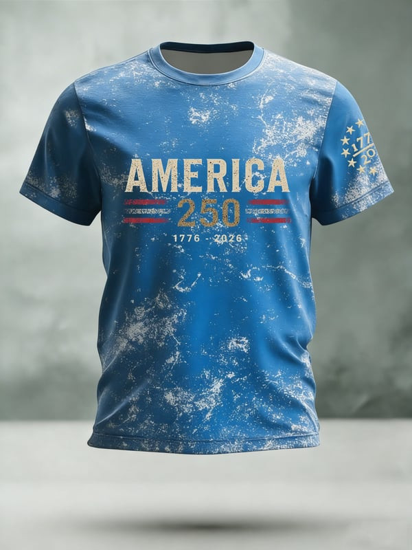 America 250Th Anniversary T-Shirt 1776-2026 Independence Day Apparel Gift For Him - Tradiviet - Image 2