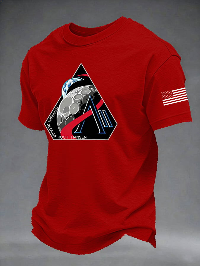 Artemis II 2026 Rocket Launch T-Shirt Wiseman Glover Koch Hansen Shirt Rocket Nerd Gift - Tradiviet - Image 2