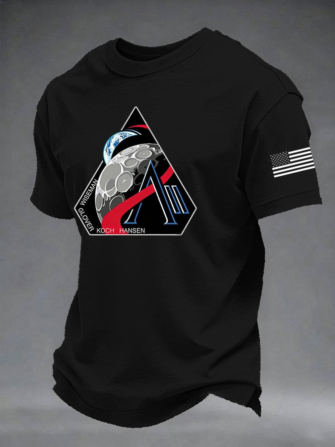 Artemis II NASA Mission T-Shirt Lunar Flyby Mission Merch Gift For Him - Tradiviet