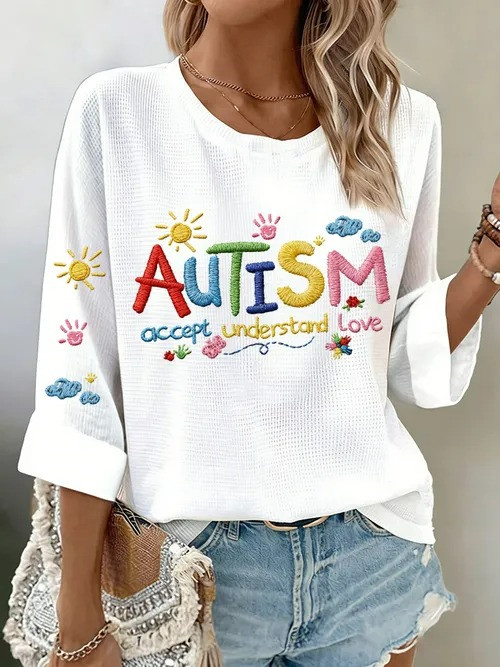 Autism Always Long Sleeve Shirt Accept Understand Love Clothing Gift For Celebrate Autism - Tradiviet