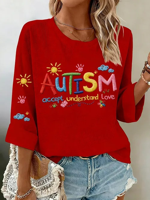 Autism Always Long Sleeve Shirt Accept Understand Love Clothing Gift For Celebrate Autism - Tradiviet - Image 4