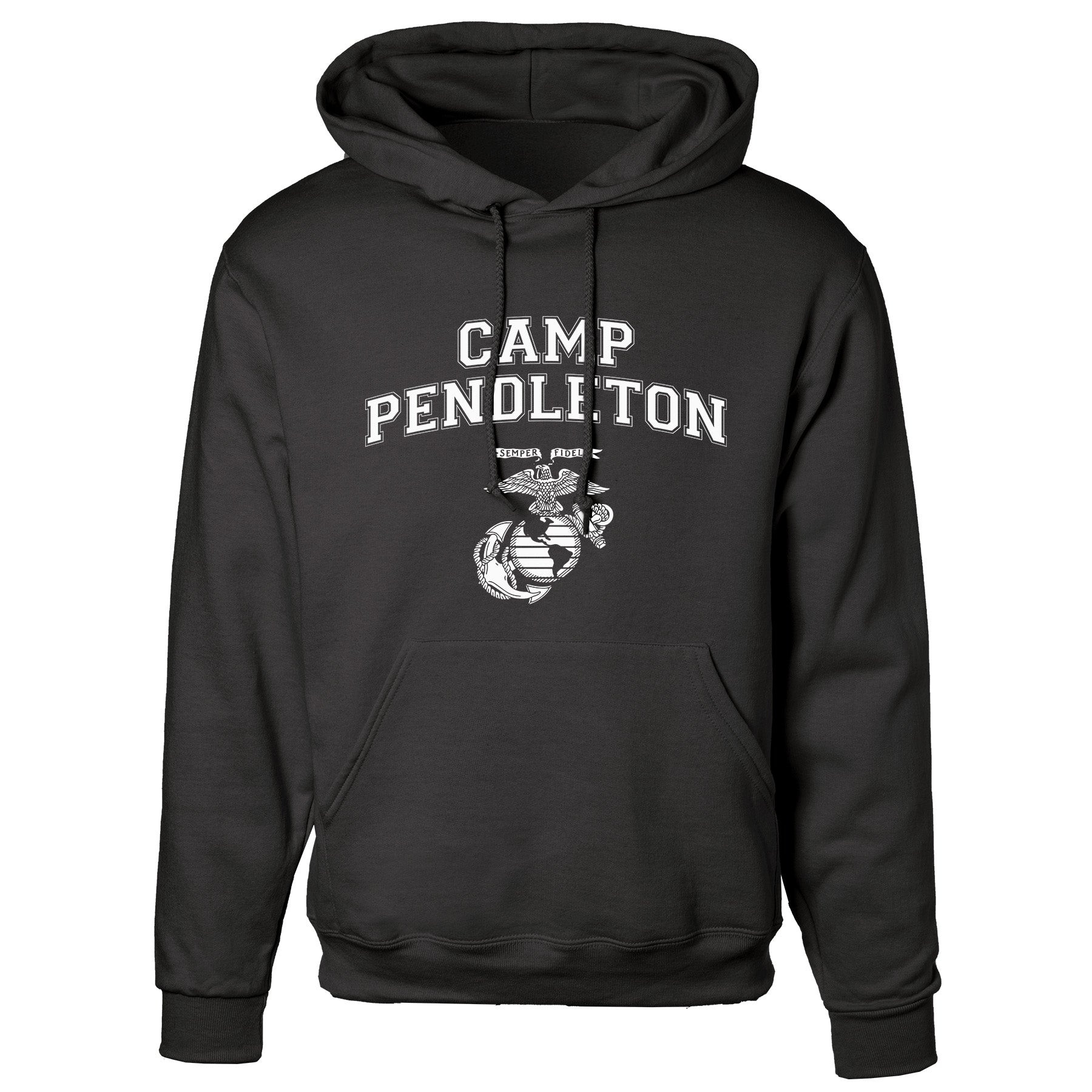 Camp Pendleton USMC Hoodie Marine Corps Base Apparel Military Veteran Clothes Gift For Him - Tradiviet