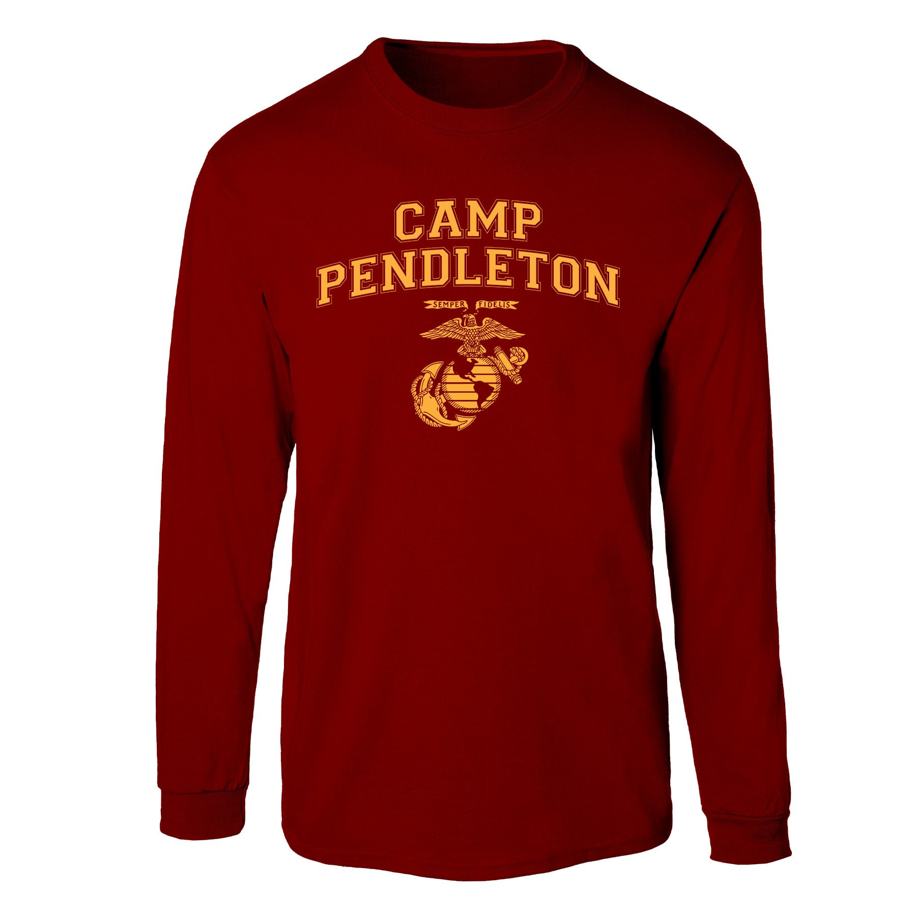 Camp Pendleton USMC Long Sleeve Shirt Military Veteran Clothes Unique Gift For Dad - Tradiviet - Image 4