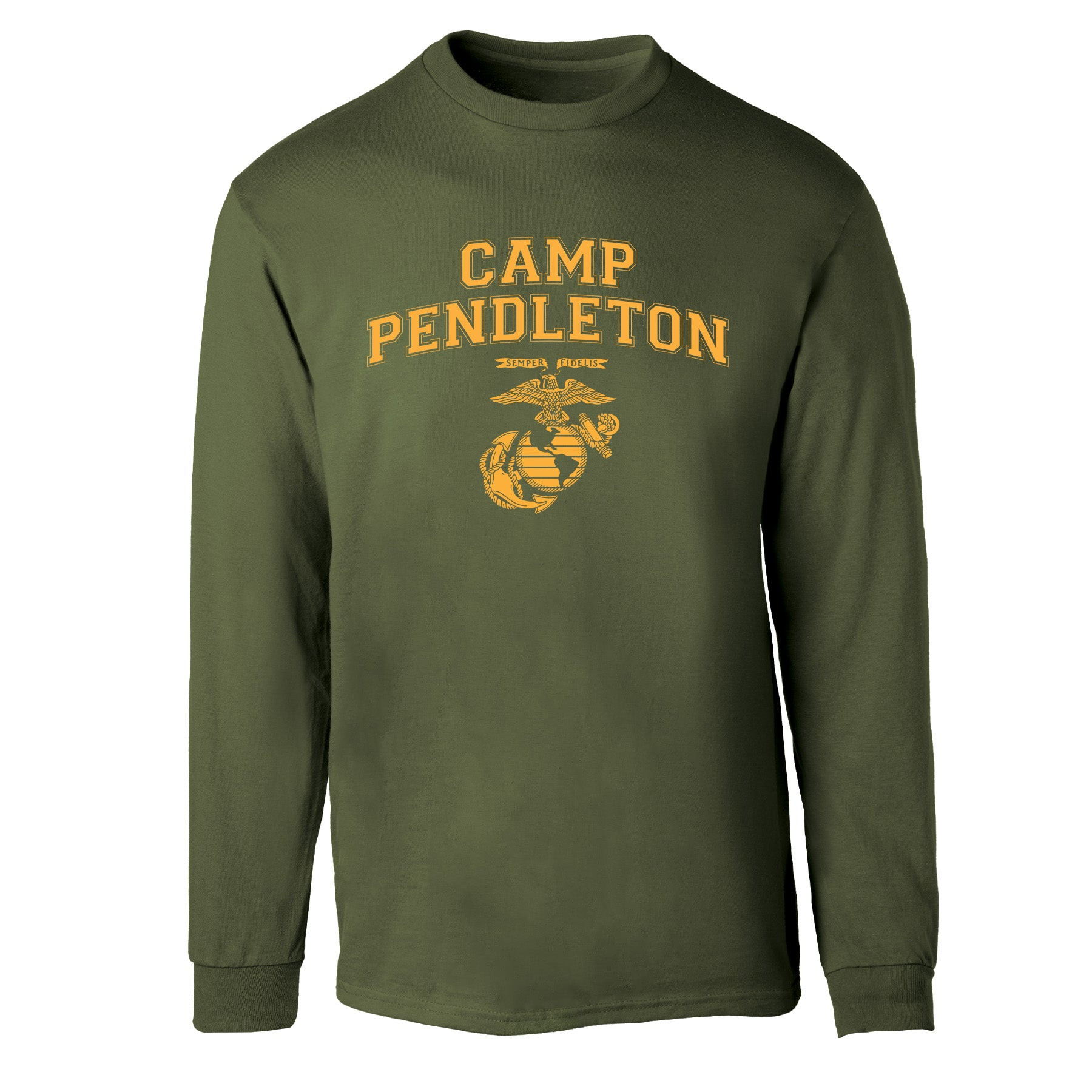 Camp Pendleton USMC Long Sleeve Shirt Military Veteran Clothes Unique Gift For Dad - Tradiviet - Image 3