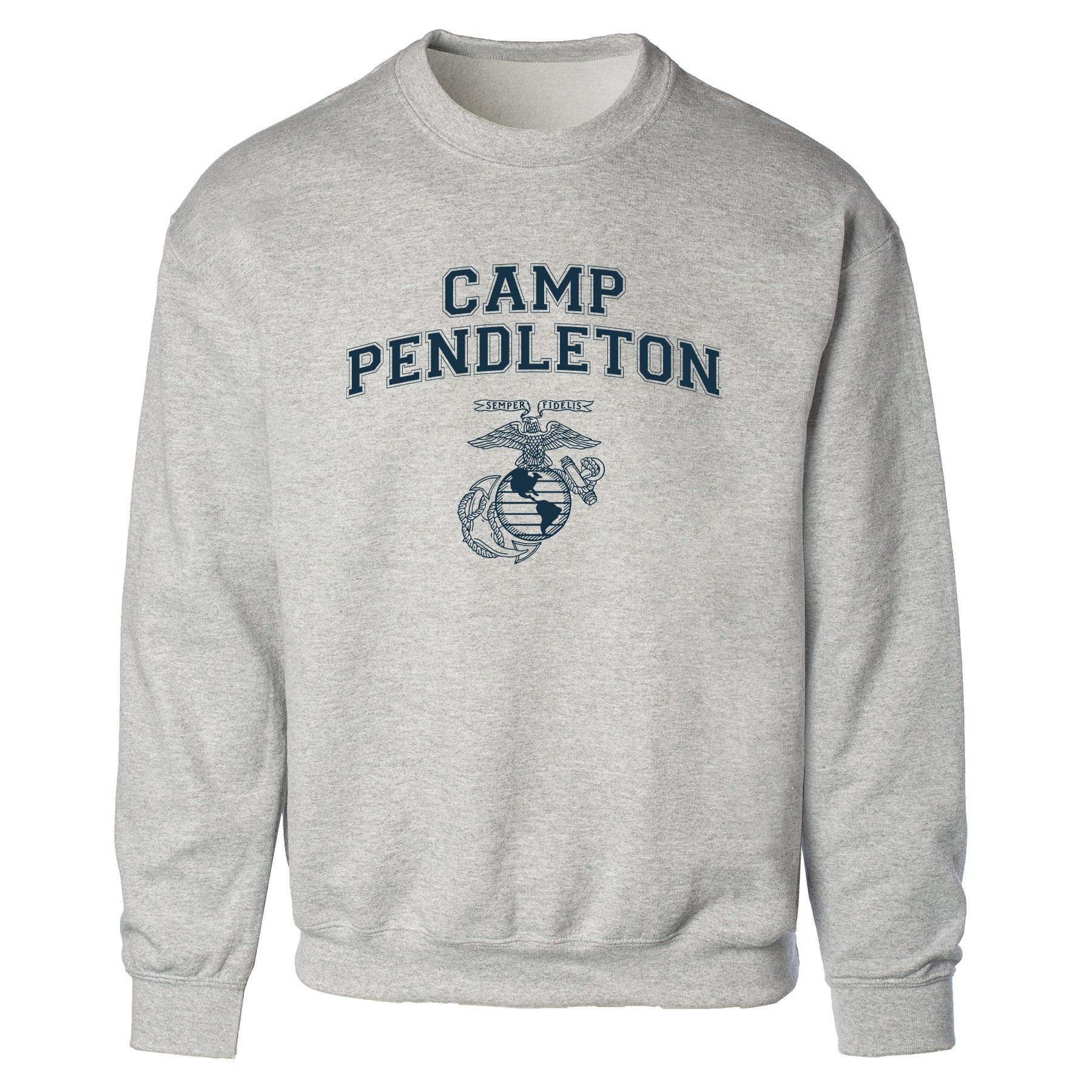 Camp Pendleton USMC Sweatshirt Marine Corps Base Apparel Military Veteran Gift - Tradiviet