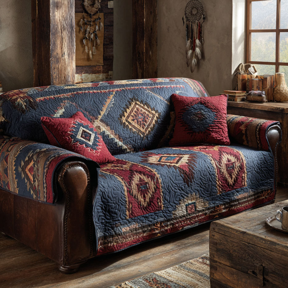 Canyon Nights Quilted Sofa Cover Couch Covers Christmas Gift For Inlaws