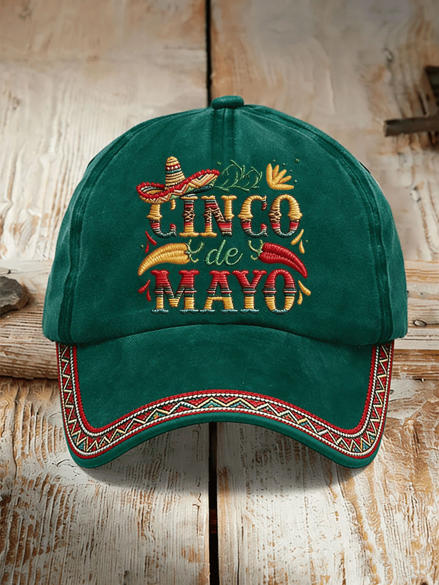Cinco De Mayo Hat Mexican Fiesta Party Baseball Cap Mexican Pride Gifts - Image 3