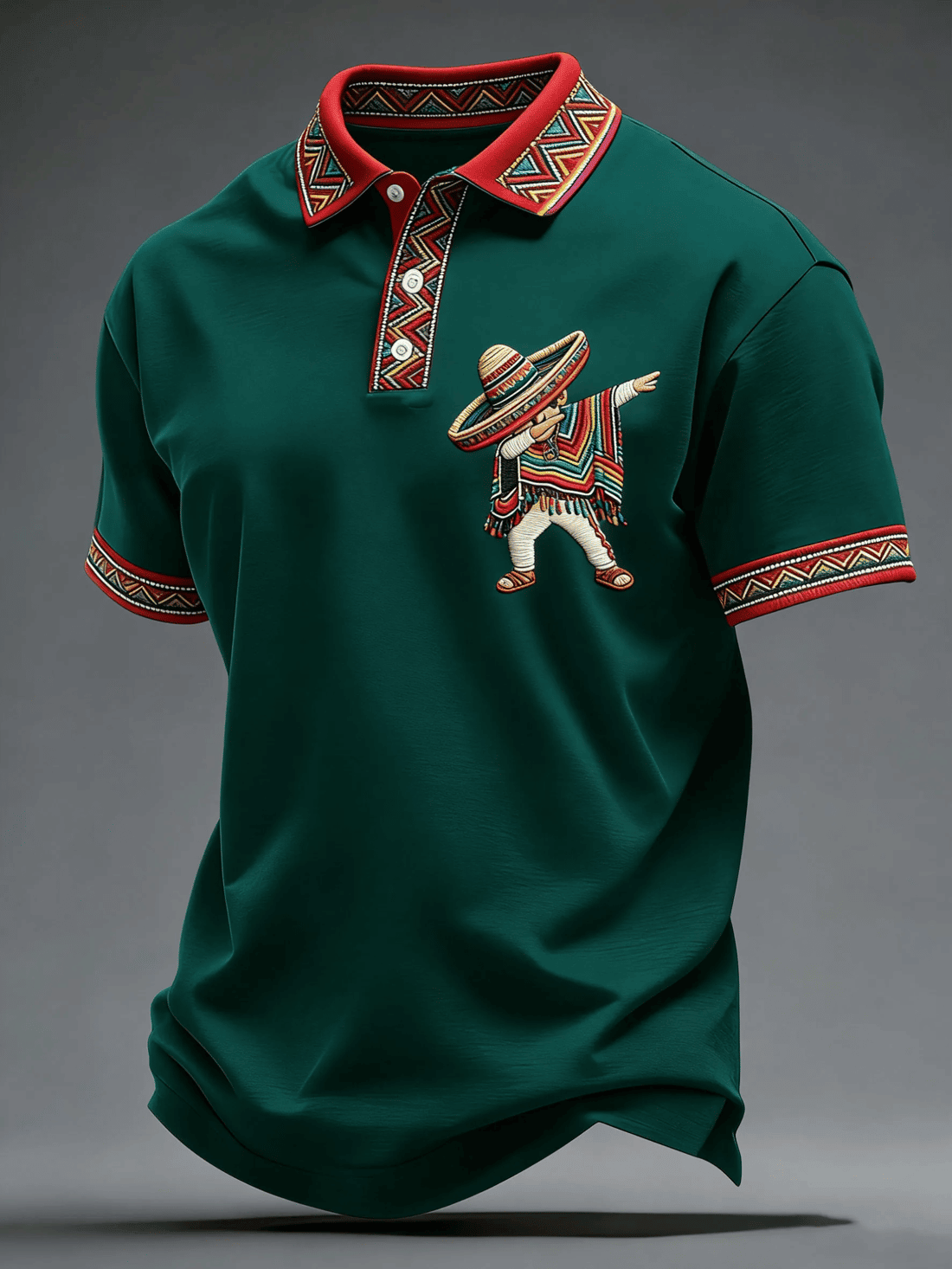 Cinco De Mayo Polo Shirt Holiday Fiesta Apparel Cinco Mayo Celebration Gifts - Image 3