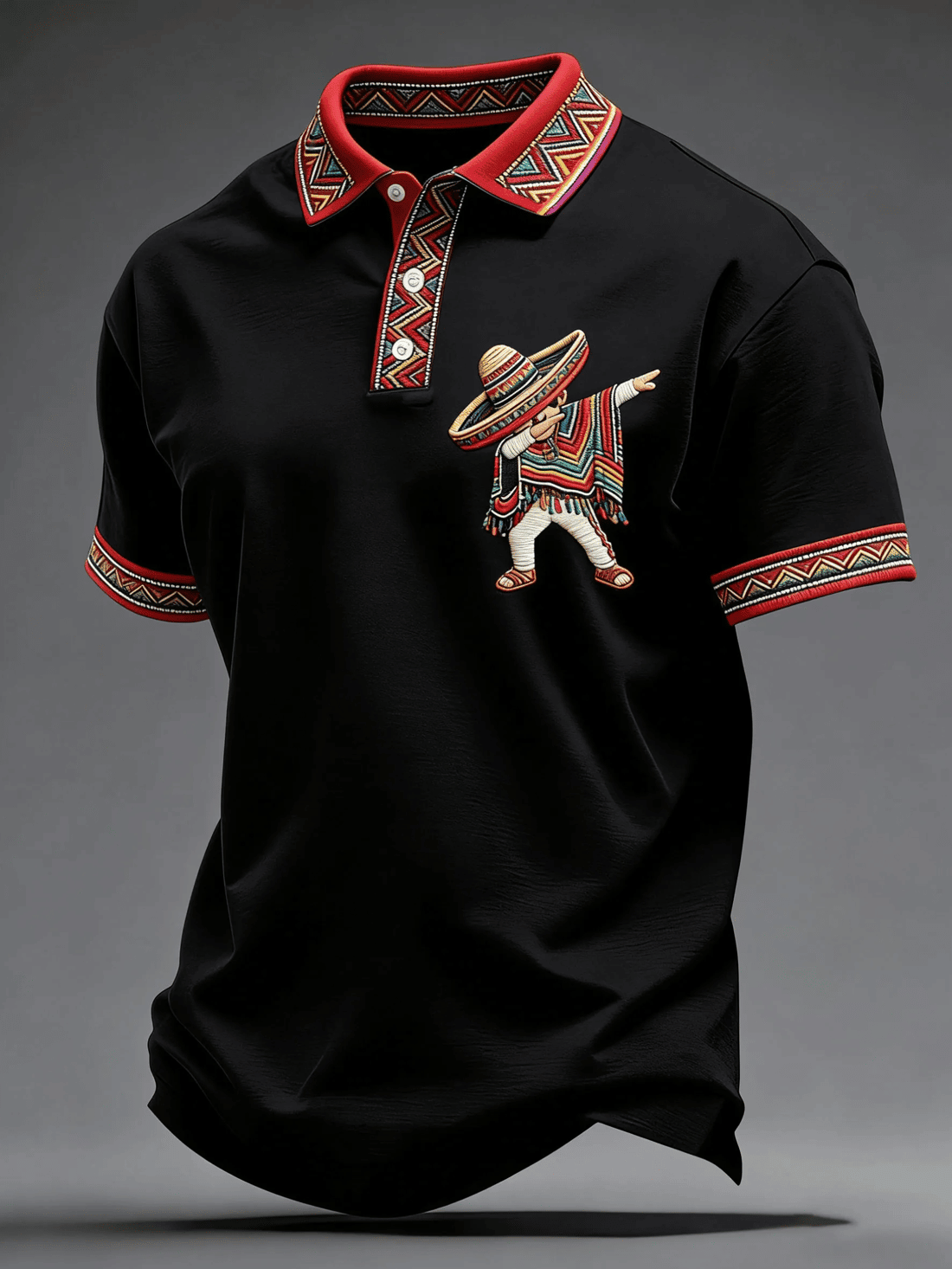 Cinco De Mayo Polo Shirt Holiday Fiesta Apparel Cinco Mayo Celebration Gifts - Image 2