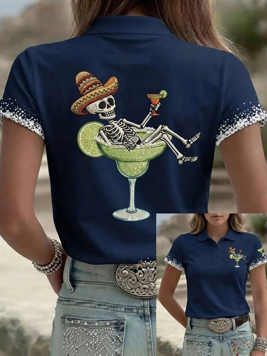 Cinco De Mayo Polo Shirt Mexican Fiesta Party Clothes Mexico Fan Gifts - Image 3