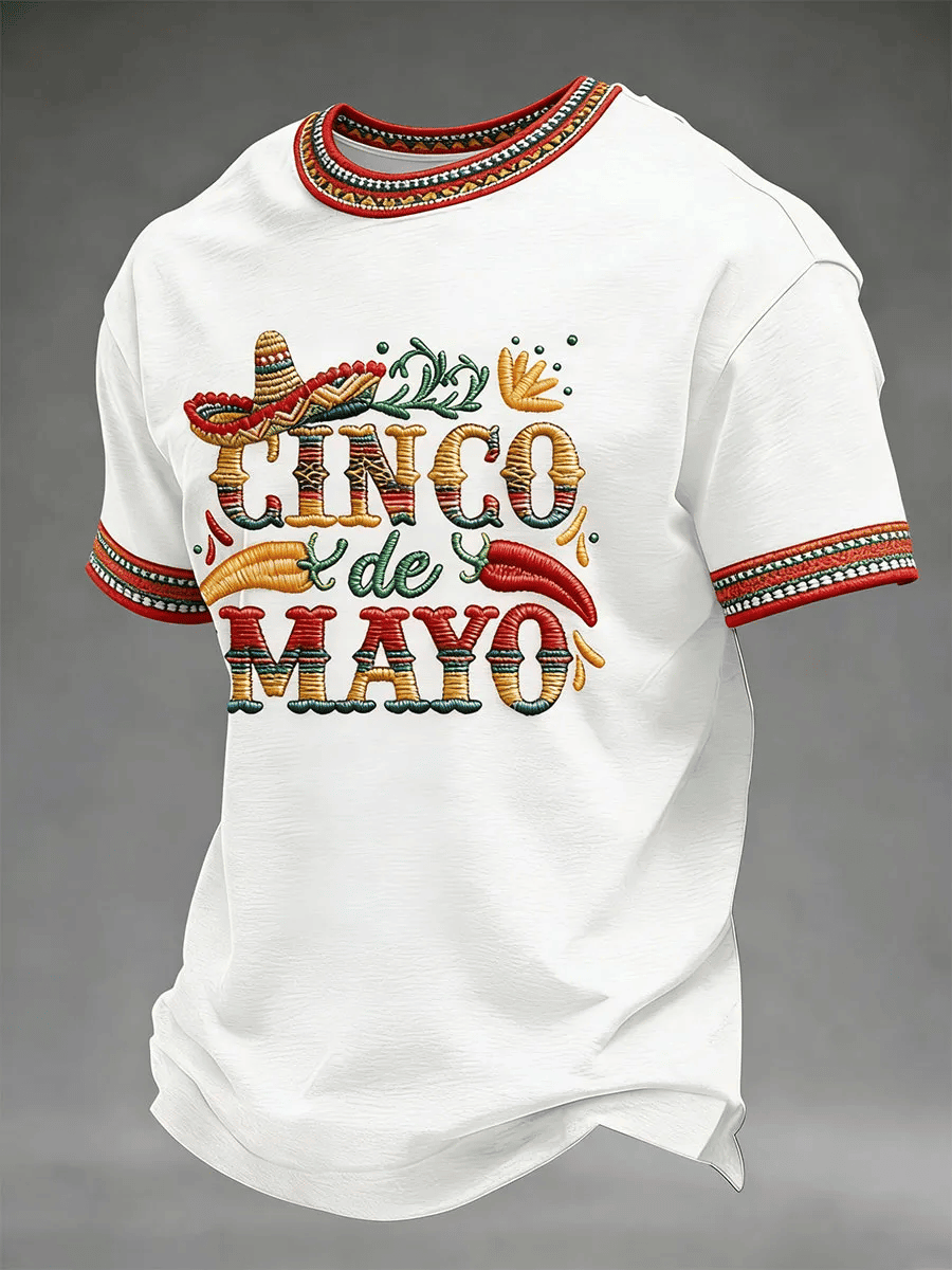 Cinco De Mayo Shirt Chili Mexican Fiesta Clothing Viva La Fiesta Apparel Gift For Men - Image 4