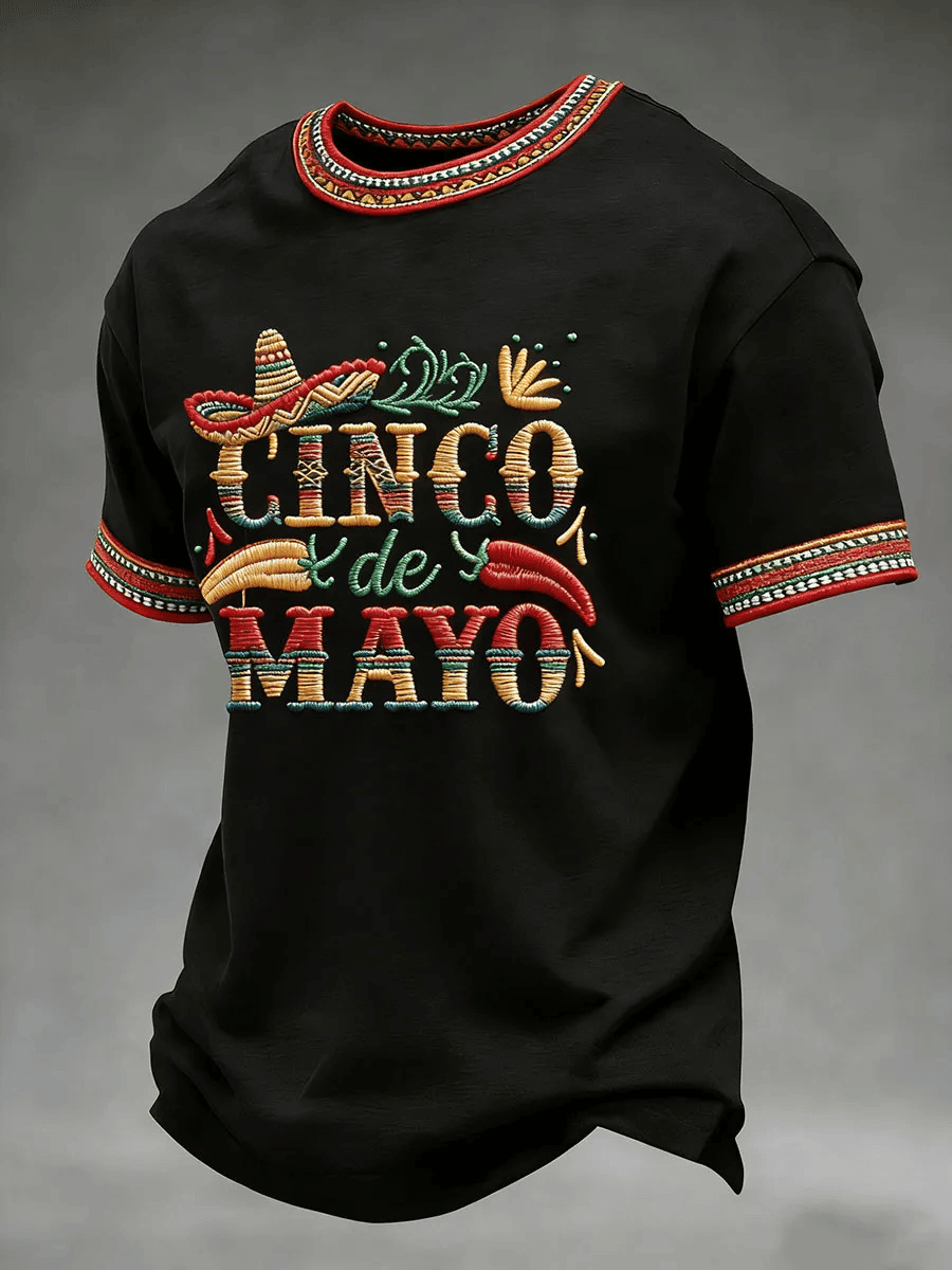 Cinco De Mayo Shirt Chili Mexican Fiesta Clothing Viva La Fiesta Apparel Gift For Men - Image 2