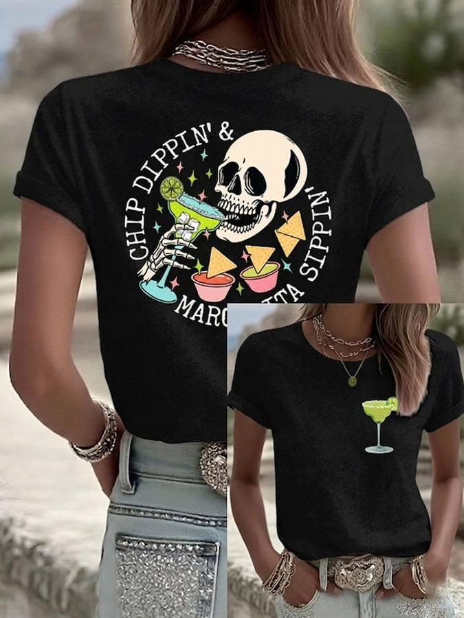 Cinco De Mayo Shirt Chip Dippin Margarita Sippin Clothes Mexican Fiesta Party Gifts - Image 2
