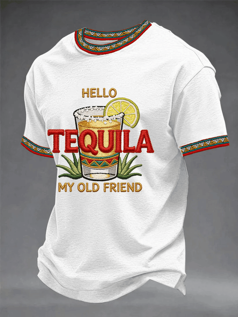 Cinco De Mayo Shirt Hello Tequila My Old Friend Apparel Mexico Theme Gifts