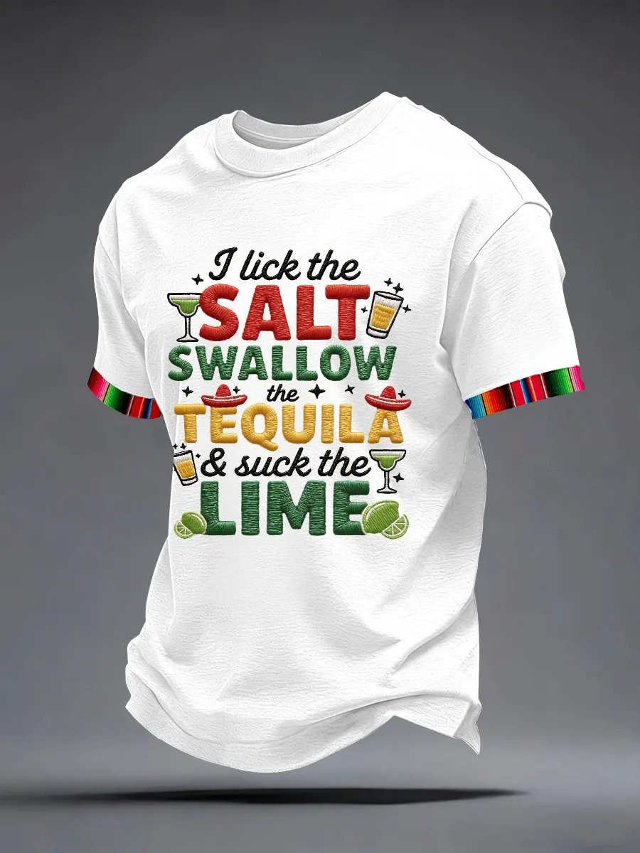 Cinco De Mayo Shirt I Lick the Salt Swallow the Tequila Clothes Mexican Pride Gifts - Image 2