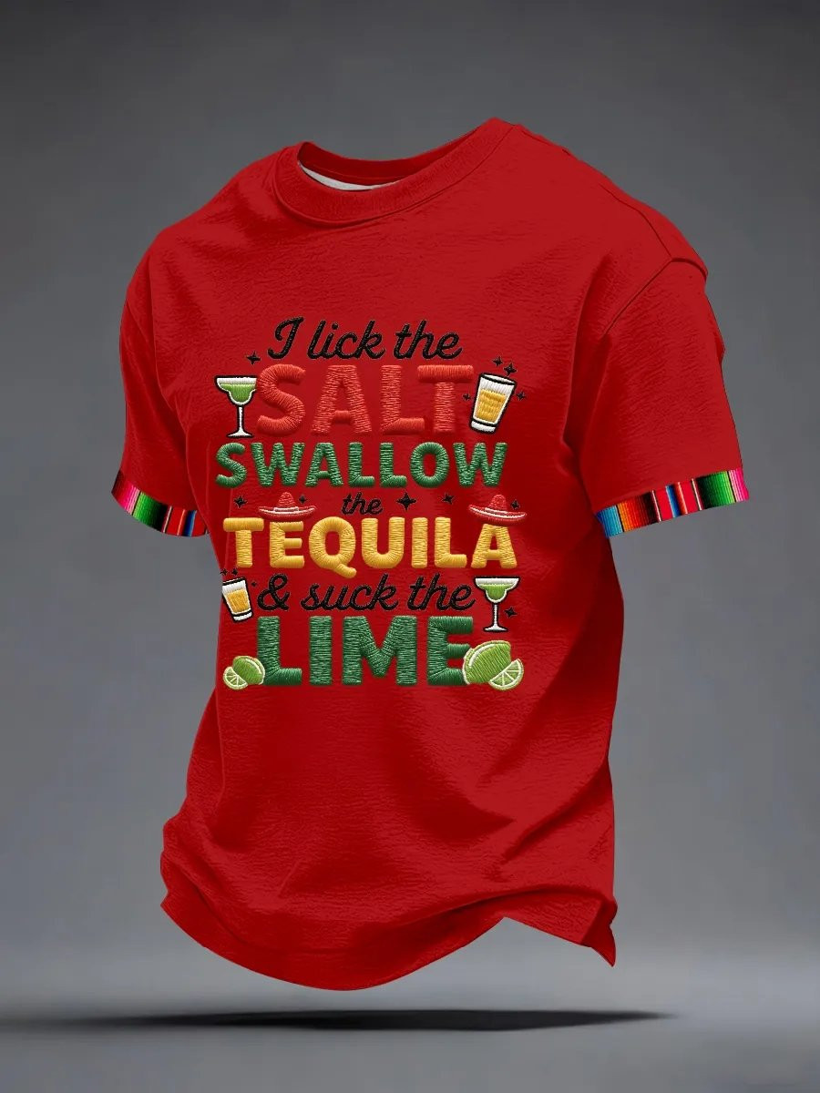 Cinco De Mayo Shirt I Lick the Salt Swallow the Tequila Clothes Mexican Pride Gifts