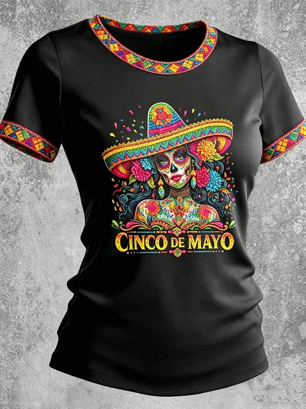 Cinco De Mayo Shirt Mexican Fiesta Party Clothes Viva La Fiesta Apparel Gift For Her