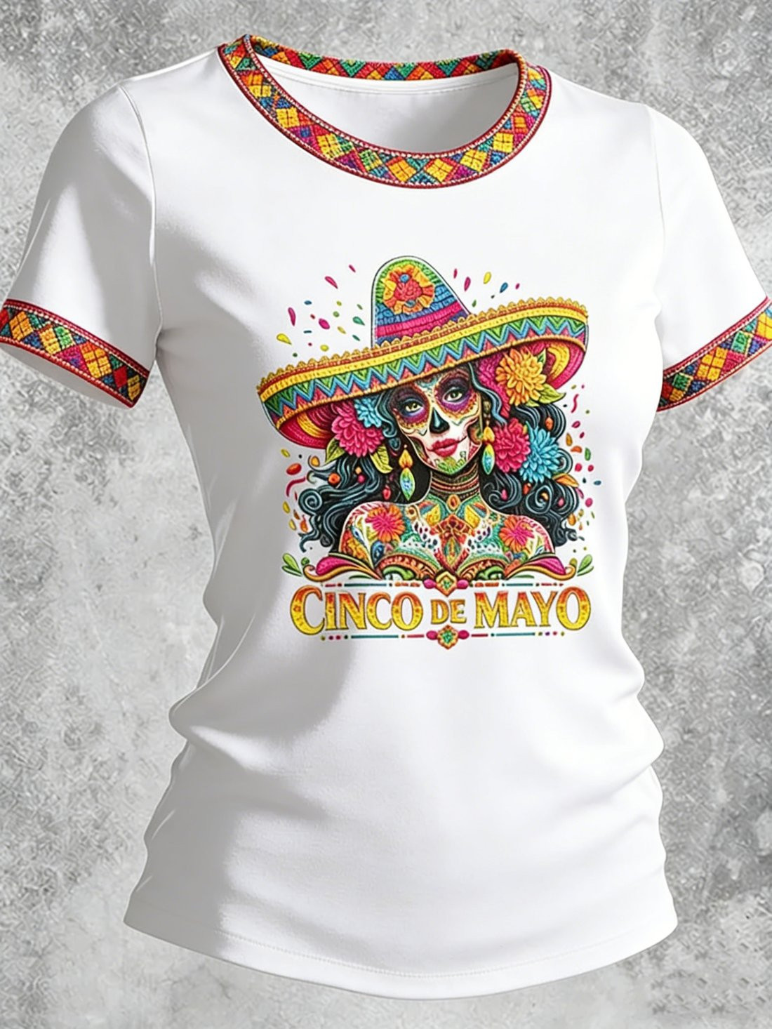 Cinco De Mayo Shirt Mexican Fiesta Party Clothes Viva La Fiesta Apparel Gift For Her - Image 2