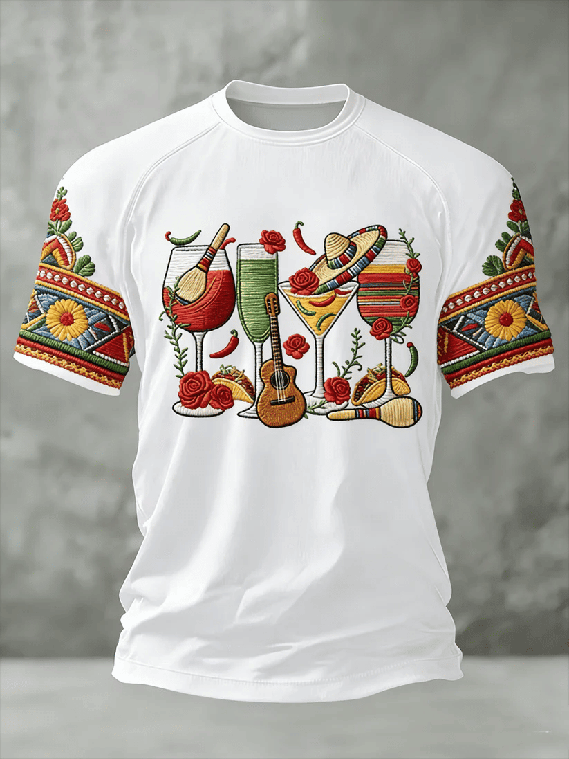 Cinco De Mayo Shirt Mexican Fiesta Party Clothing Viva La Fiesta Apparel Gift For Him - Image 2
