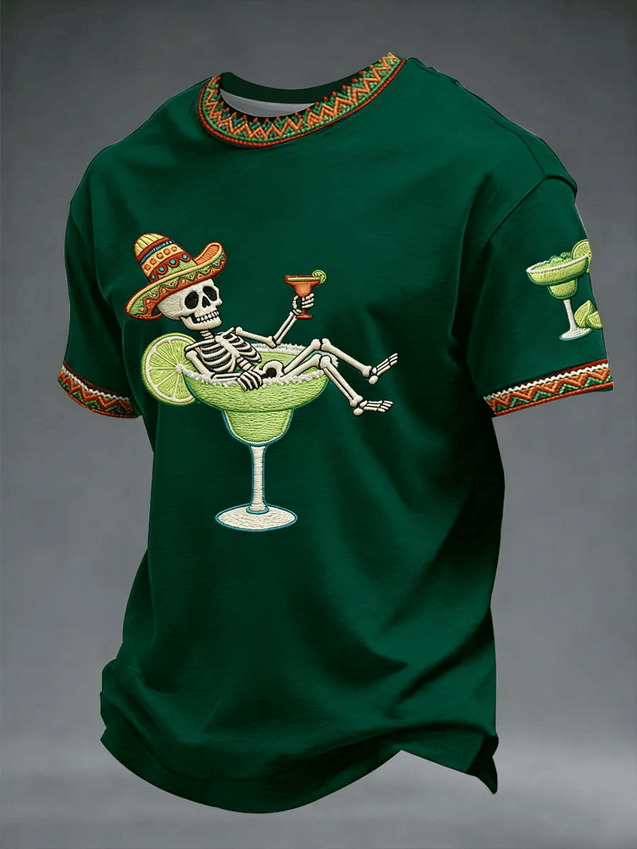 Cinco De Mayo Shirt Mexican Fiesta Skeleton Clothes Gift For Mexico Fans - Image 3