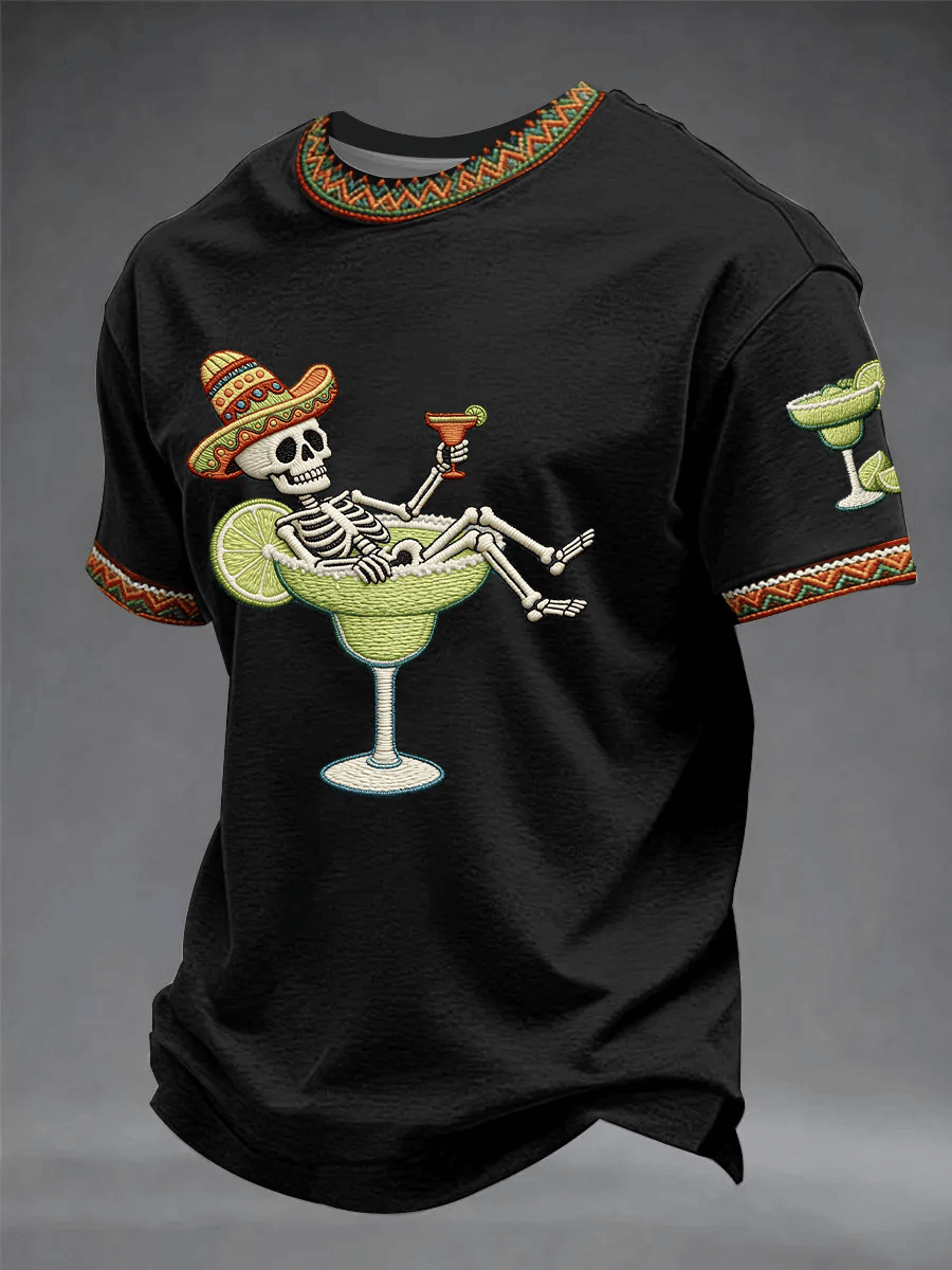 Cinco De Mayo Shirt Mexican Fiesta Skeleton Clothes Gift For Mexico Fans - Image 2