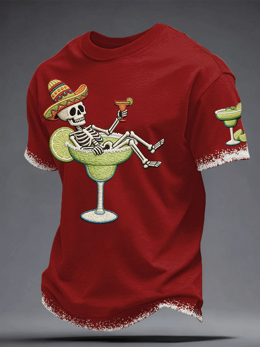 Cinco De Mayo Shirt Skeleton Margarita Clothes Mexican Fiesta Party Gifts - Image 2