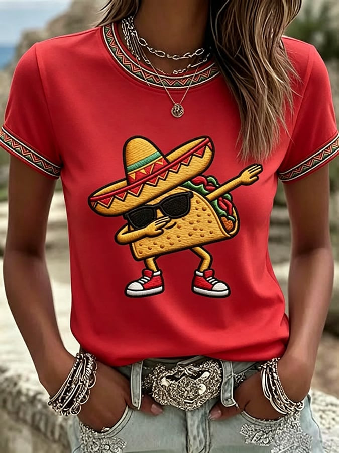 Cinco De Mayo T-Shirt Fiesta Tacos Tequila Repeat Clothes Mexican Fiesta Party Gifts
