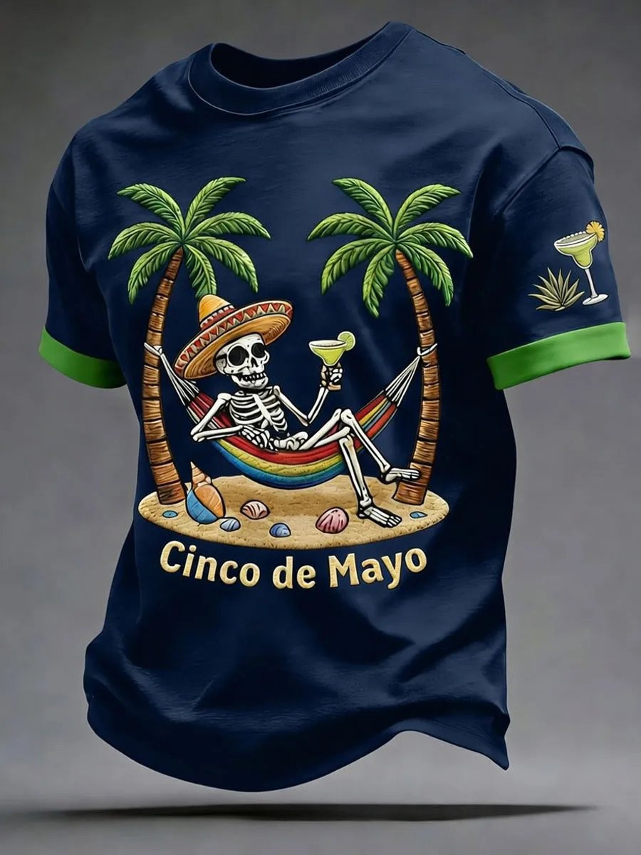 Cinco De Mayo T-Shirt Mexican Fiesta Party Clothes Festival Apparel Gift For Him - Image 3