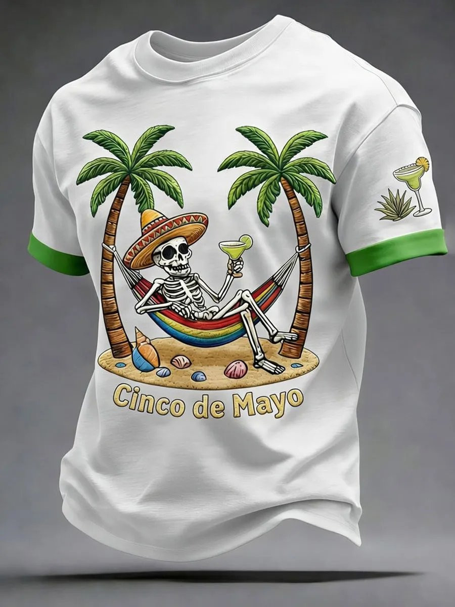 Cinco De Mayo T-Shirt Mexican Fiesta Party Clothes Festival Apparel Gift For Him - Image 2