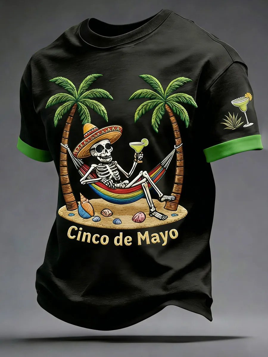 Cinco De Mayo T-Shirt Mexican Fiesta Party Clothes Festival Apparel Gift For Him